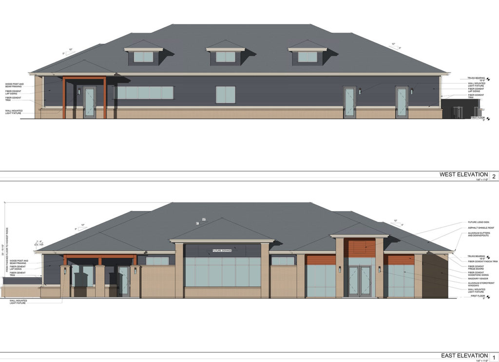 Healing Paws Veterinary Hospital Rendering of building