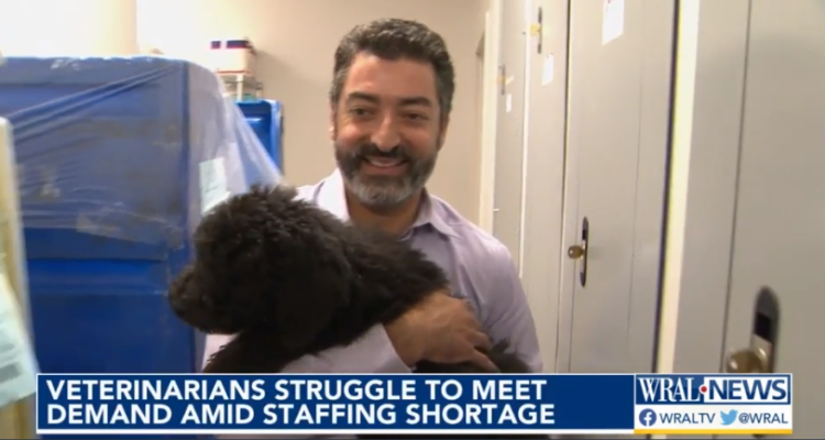 Oak Heart Veterinary Hospital and Dr. George Ghneim Featured on WRAL